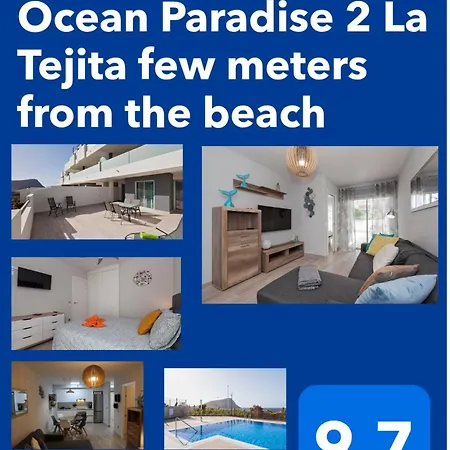 Apartamento Ocean Paradise 2 Few Meters From The La Tejita